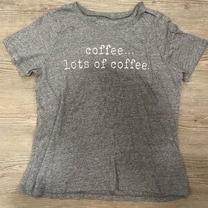 Grayson Threads Gray Coffee Graphic Tee